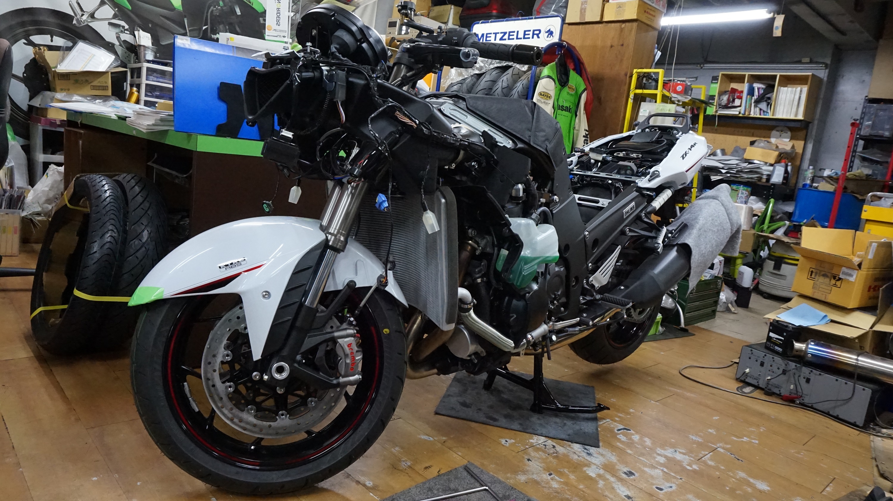 ＺＸ－１４Ｒ ＦＩＮＡＬ 納車整備 | MotoPiazza